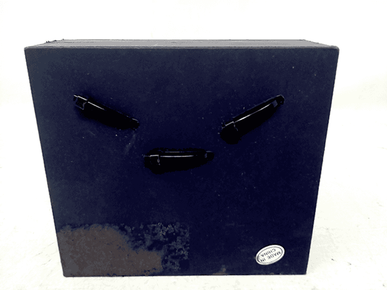 Jacob Michaels, Stainless Steel Men's Jewelry Cross, Silver Dutch Goat