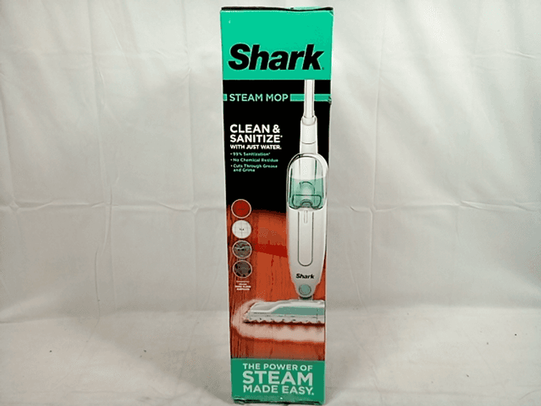 Shark Steam Mop Stick Steam Cleaner, S1000, White Dutch Goat