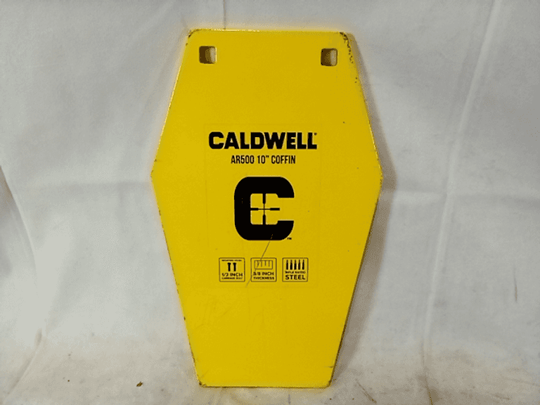 Caldwell AR500 10in Coffin Rifle Velocity Chart Dutch Goat