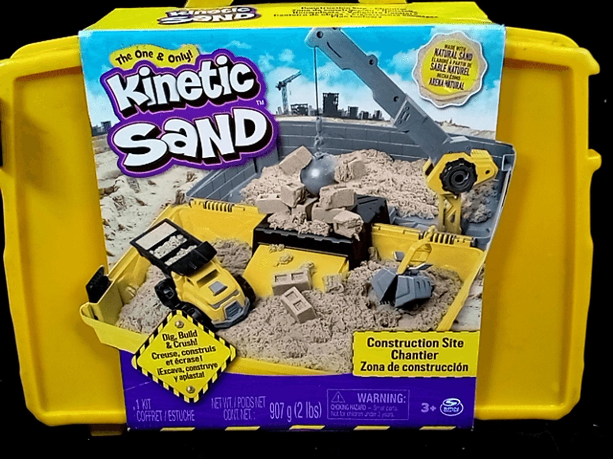Kinetic Sand Construction Site Folding Sandbox Playset - Dutch Goat