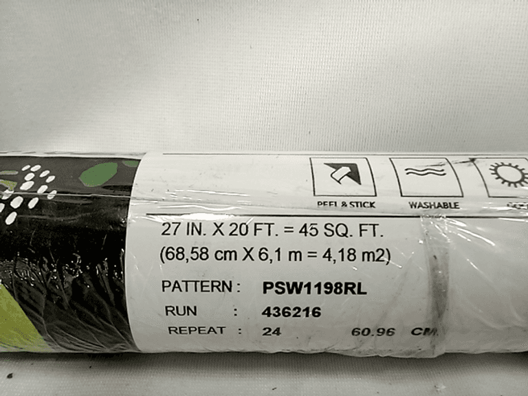 Rifle Paper Co, Juniper Forest Peel And Stick Wallpaper, Black, Multi