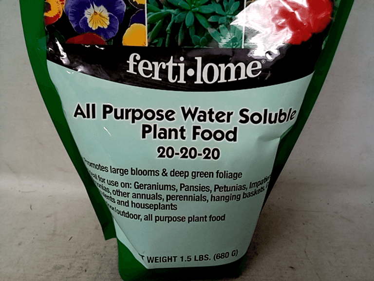 Fertilome All Purpose Water Soluble Plant Food 202020 1.5lbs Dutch