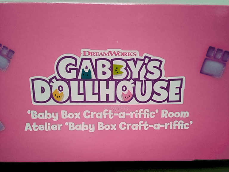 DreamWorks Gabby's Dollhouse Baby Box CraftARiffic Room Dutch Goat
