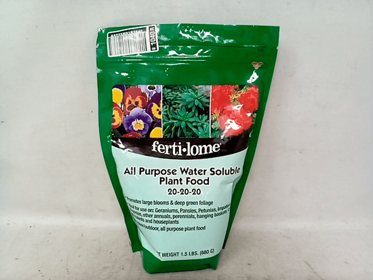 Fertilome All Purpose Water Soluble Plant Food 202020 1.5lbs Dutch