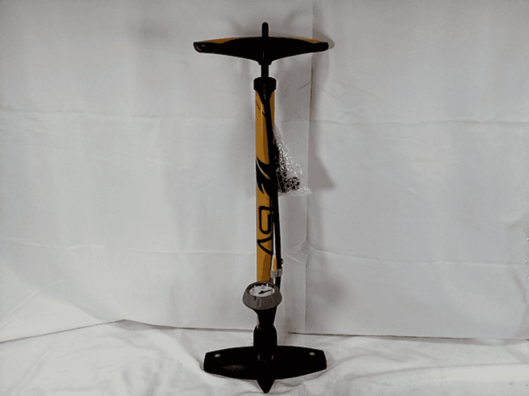 BV Steel Floor Pump w/ Gauge 160PSI Bike Tire Pump Dutch Goat