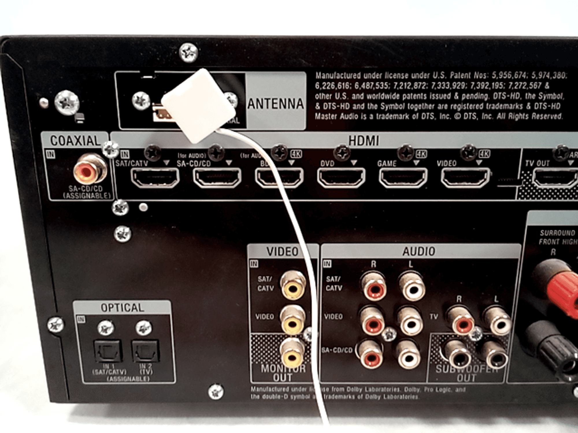 Sony STR-DN840 7.2 Channel 1050-Watt A/V Receiver, Black - Dutch Goat
