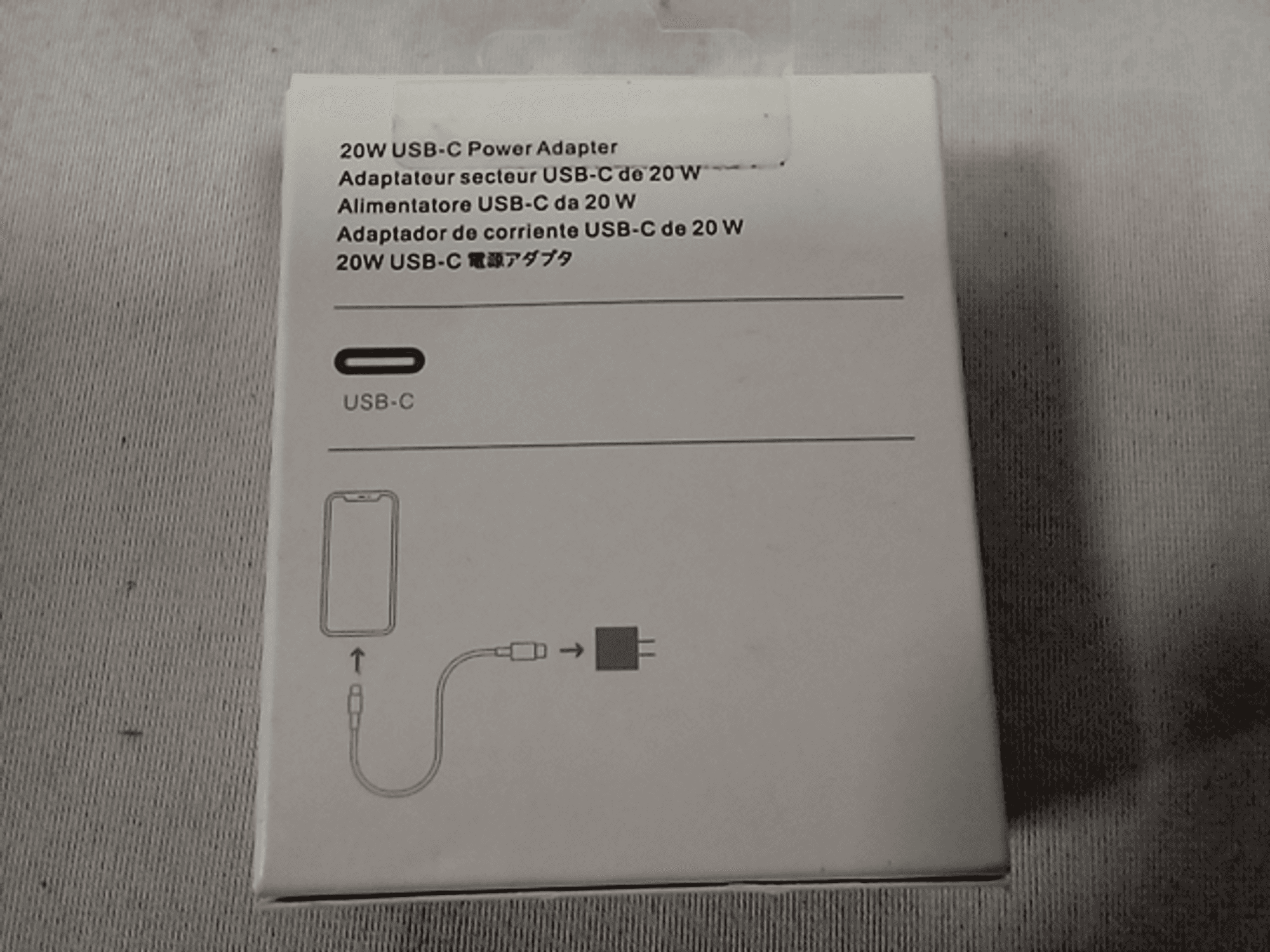 Apple MHJ83LL/A, 20W USB-C Power Adapter, White - Dutch Goat