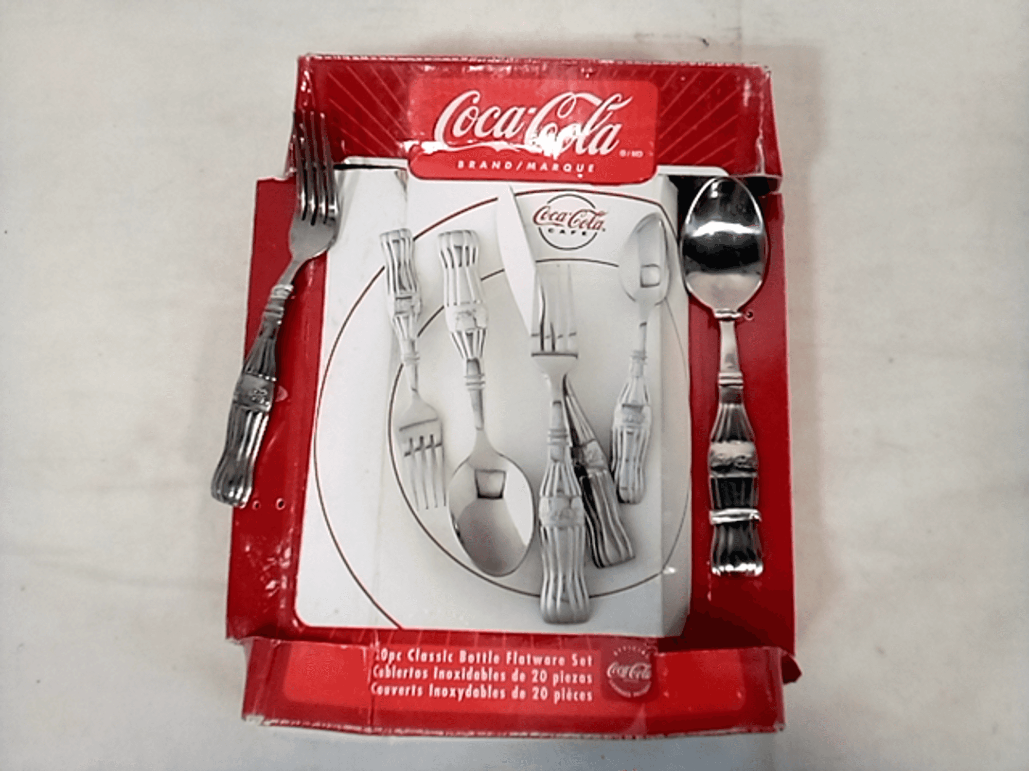 Coca-Cola 20-Pcs Classic Bottle Flatware Set - Dutch Goat