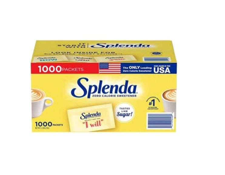 Splenda Color Splenda Zero Calorie Sweetener Packets, 1000 Count, Multi-Color - Dutch ...
