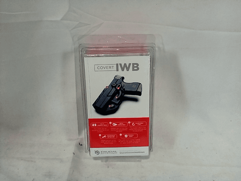 Covert IWB Springfield Hellcat Black Ambi CC IWB Loop Holster - Dutch Goat