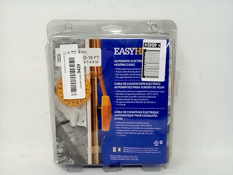 Easy Heat AHB115, Cold Weather Valve And Pipe Heating Cable, 15