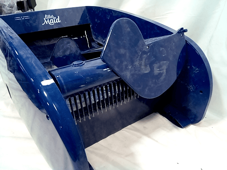 LitterMaid, Single Cat SelfCleaning Litter Box, Blue Dutch Goat