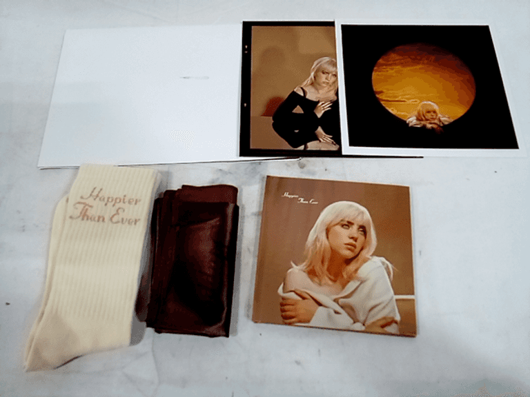 洋楽 BILLIE EILISH Happier Than Ever BOX Billie Eilish - Happier Than Ever [Amazon Exclusive Box] - Amazon