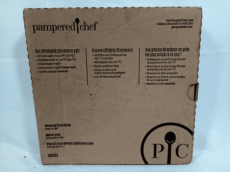 Pampered Chef Personal Pizza Stone Dutch Goat