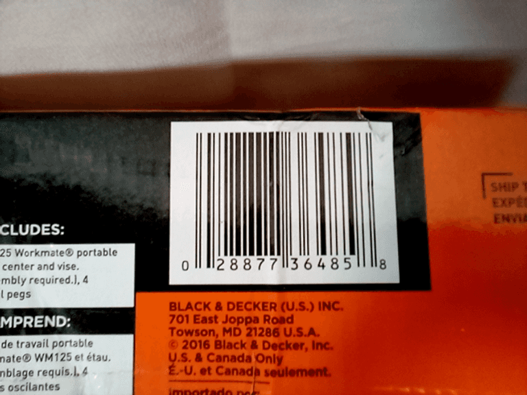 Black+Decker WM125, Workmate Portable Workbench, 350lbs Capacity, Multi