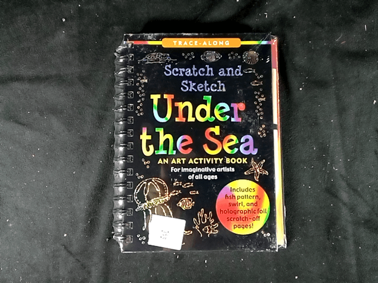 Scratch & Sketch Under The Sea - Activity Book - Dutch Goat