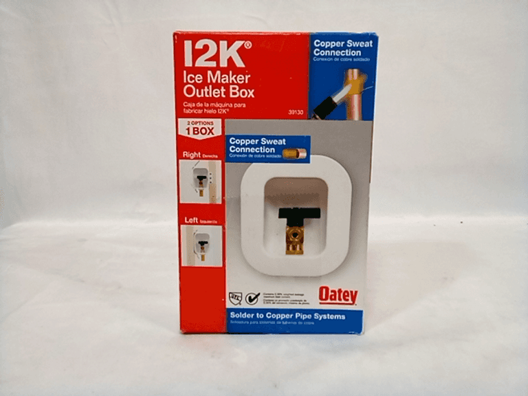 Oatey I2K Ice Maker Outlet Box - Dutch Goat