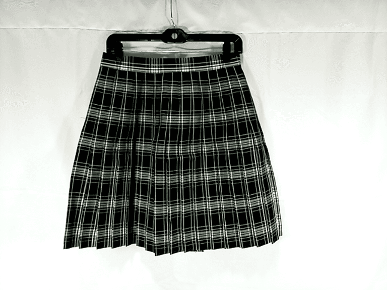 Flynn O' Hara Knife Pleat School Uniform Skirt Plaid 16X Dutch Goat