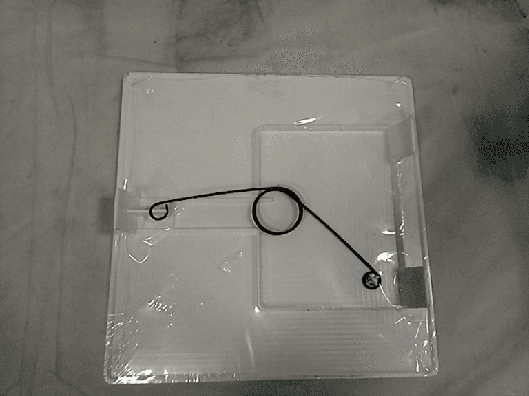 Everbilt 8"x8" Adjustable Spring Loaded Plastic Access Panel, White