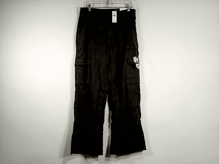 American Eagle Stretch Super HighRise Baggy WideLeg Cargo Pant, Size