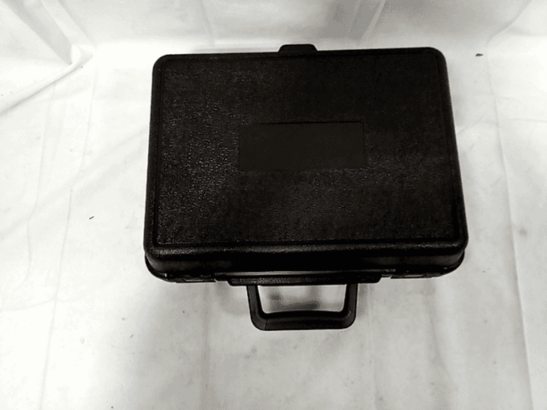 Black Plastic Carrying Case w/ Foam Dutch Goat