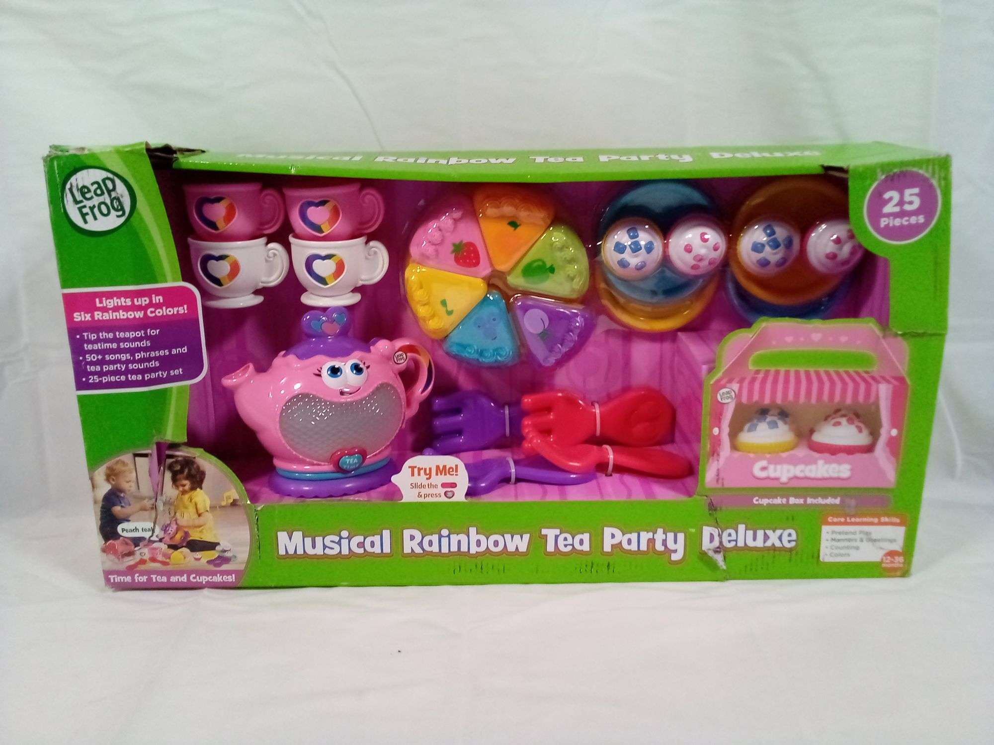 Teapot Leapfrog Tea Party Deluxe Teapot Leapfrog Musical Tea Party