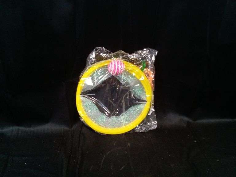 Collapsible Spring Spiral Tunnel Feather Toy for Cat - Dutch Goat
