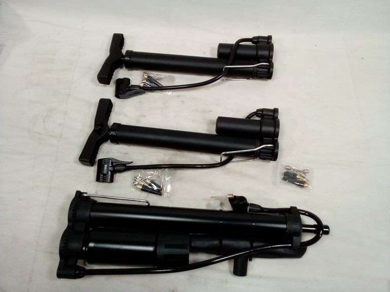 Vimilolo, Bicycle Floor Pump Set & Unbranded Floor Pumps, 3 Pieces