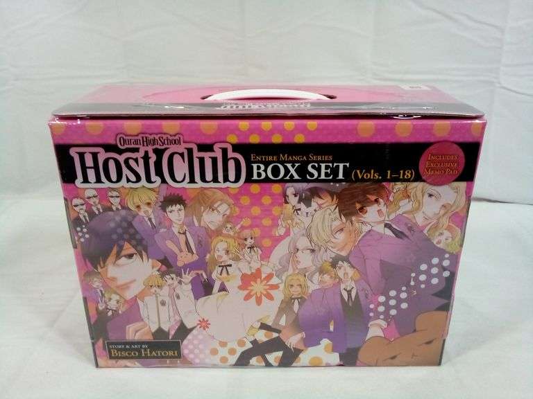 Ouran High School Host Club Manga Series Complete Box Set, Volume 1-18 - Ouran High School Host Club Manga Set