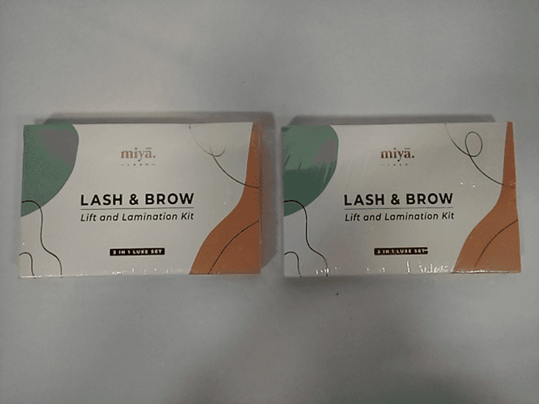 Lot of 2 miya Lash & Brow Lamination Kit Dutch Goat