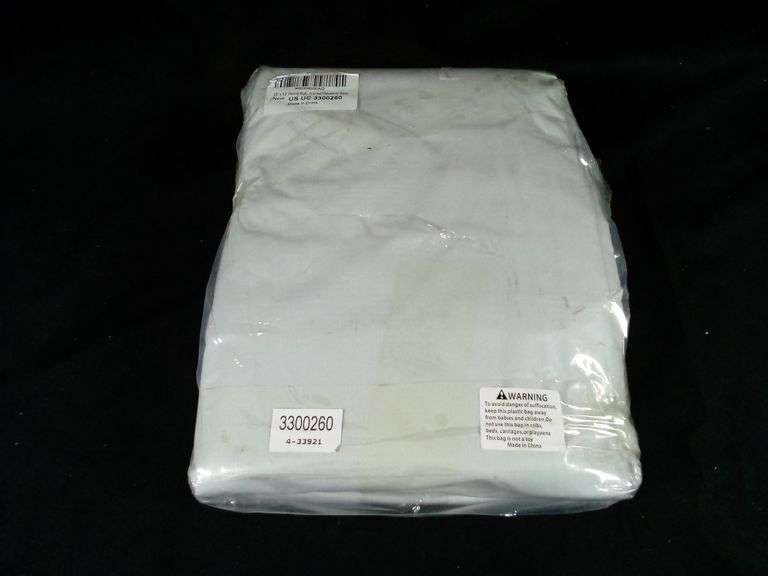 30' X 40' White Tarp Heavy Duty - 20 MIL Poly - Made In USA – 