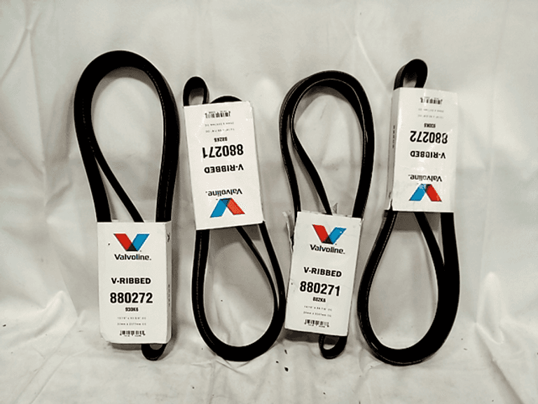 Lot of 4 Valvoline VRibbed Fan Belt 880271 13/16" x 887/8" Dutch Goat