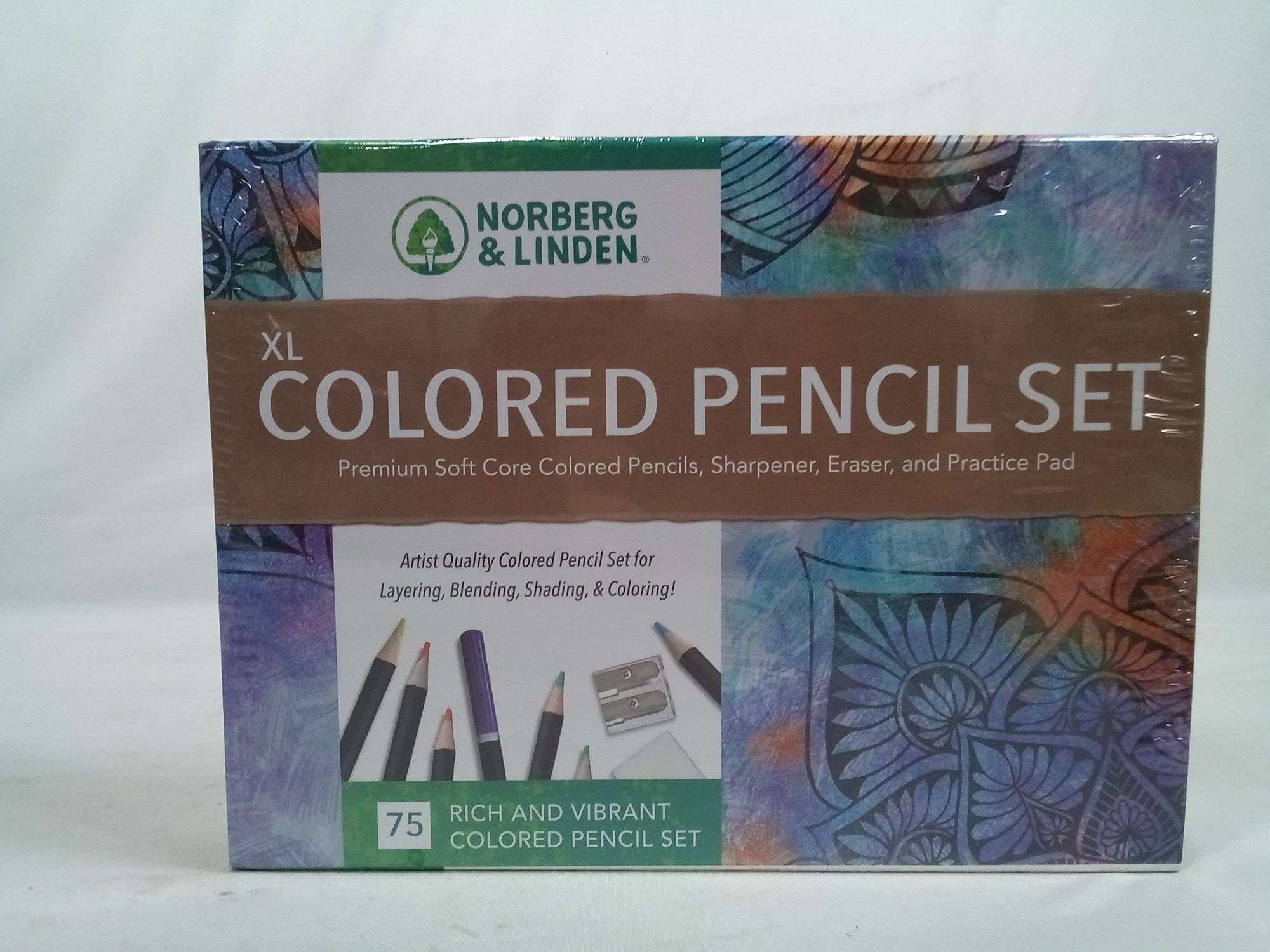 Norberg & Linden XL Colored Pencil Set – 75 Pieces - Dutch Goat