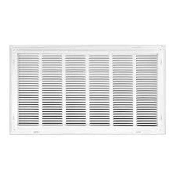 ProSelect Residential Ceiling/Sidewall Return Air Filter Grille White