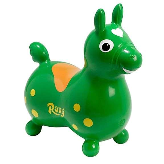 Gymnic Rody Inflatable Hopping Horse with Pump – Green