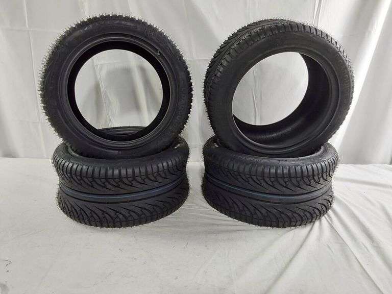 Set of 4 - Road Guider GF02 215/40-12 ATV Tires