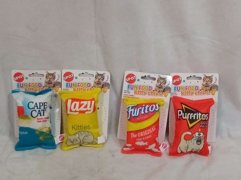 Assortment Of Ethical Products, SPOT Fun Food Kitty Chips