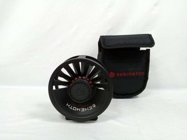 Redington, Behemoth Freshwater Fly Fishing Reel, Black, Size 9/10
