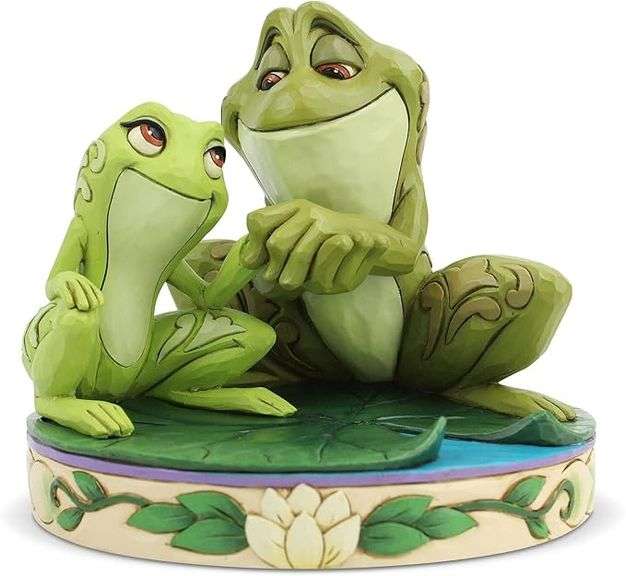 Enesco Disney Traditions The Princess & The Frog Tiana & Naveen Figurine – 4.5"