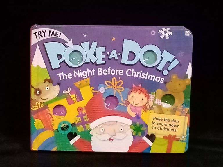 Melissa & Doug, Poke-A-Dot, The Night Before Christmas Board Book