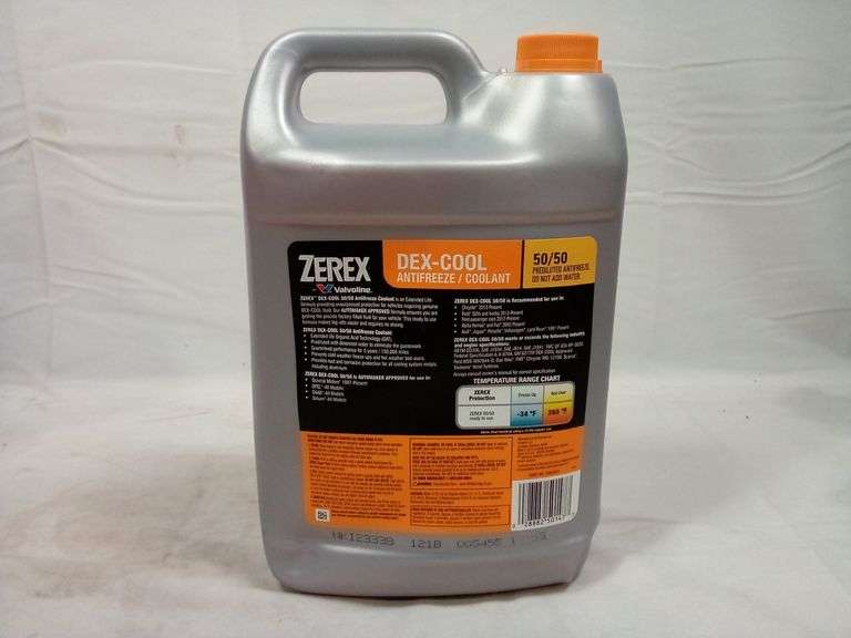 Zerex by Valvoline DexCool Orange Oat Formula Antifreeze Coolant, 1 Gallon (3.78L) Dutch Goat