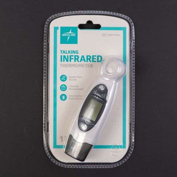 Medline Talking Ear and Forehead Home Thermometer Dutch Goat