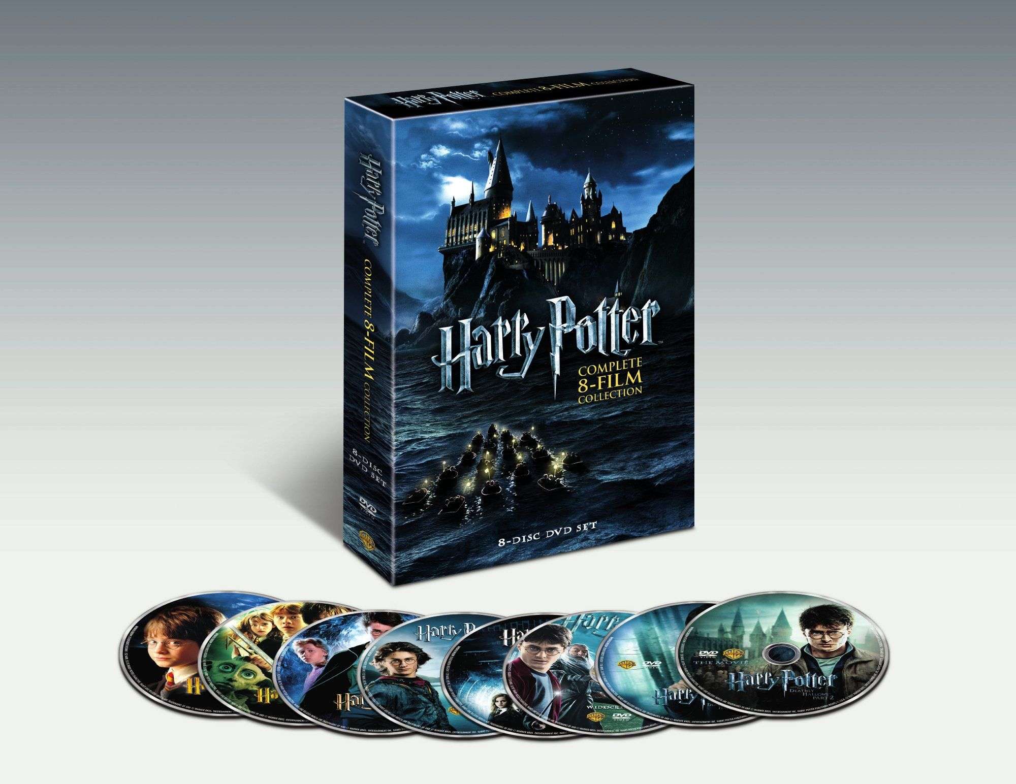 Harry Potter: Complete 8-Film Collection (DVD) - Dutch Goat 