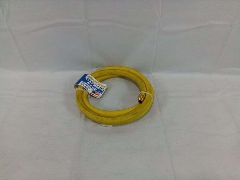 Tubo Aria Goodyear 6 Piedi - Gomma Gialla, 3/8", 250 PSI, Per Compressori - Foto 8