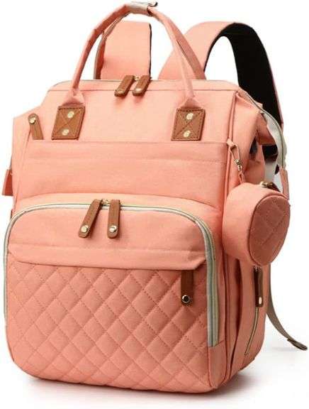 Moon - Nicole Stylish Maternity/Diaper Bag (Pink) main image 0