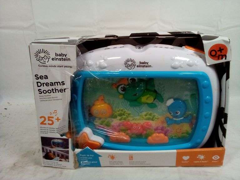 Baby Einstein Sea Dreams Soother Musical Crib Toy and Sound Machine