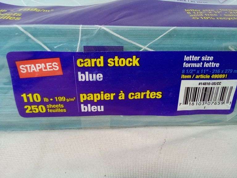 Assortment of 2 Staple Card Stocks & HP Printer Papers Dutch Goat