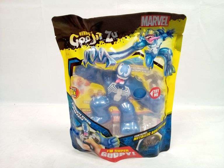 Marvel Action Figure CO41284, Heroes of Goo JIT Zu, Metallic Venom
