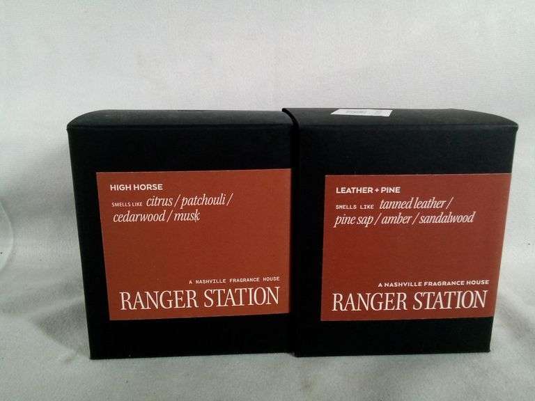 High Horse HandPoured Candles, Ranger Station, Smells Like Citrus/Cedaewood/Musk, 8.5 Oz