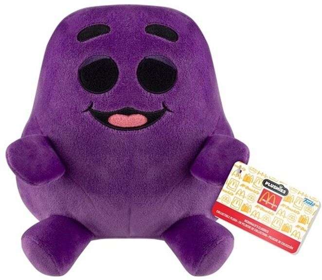Funko Pop! McDonald's Grimace Plush, 6.75"
